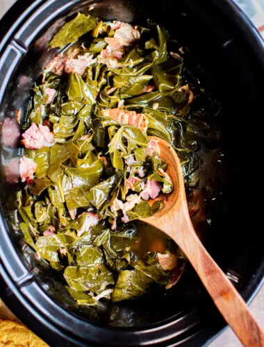 Slow Cooker Collard Greens