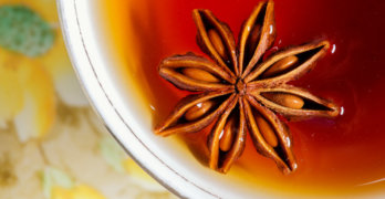 Karen White - rooibos chai tea with star anise