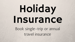 Book single-trip or annual travel insurance