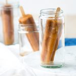 Hazelnut Chai Popsicles | The Worktop -- made with hazelnut milk for a dairy free chai popsicle! #vegan #GF #popsicle