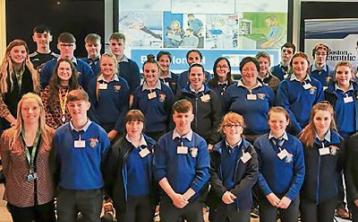 Patrician Presentation LCVP students visiting Boston Scientific in Clonmel.