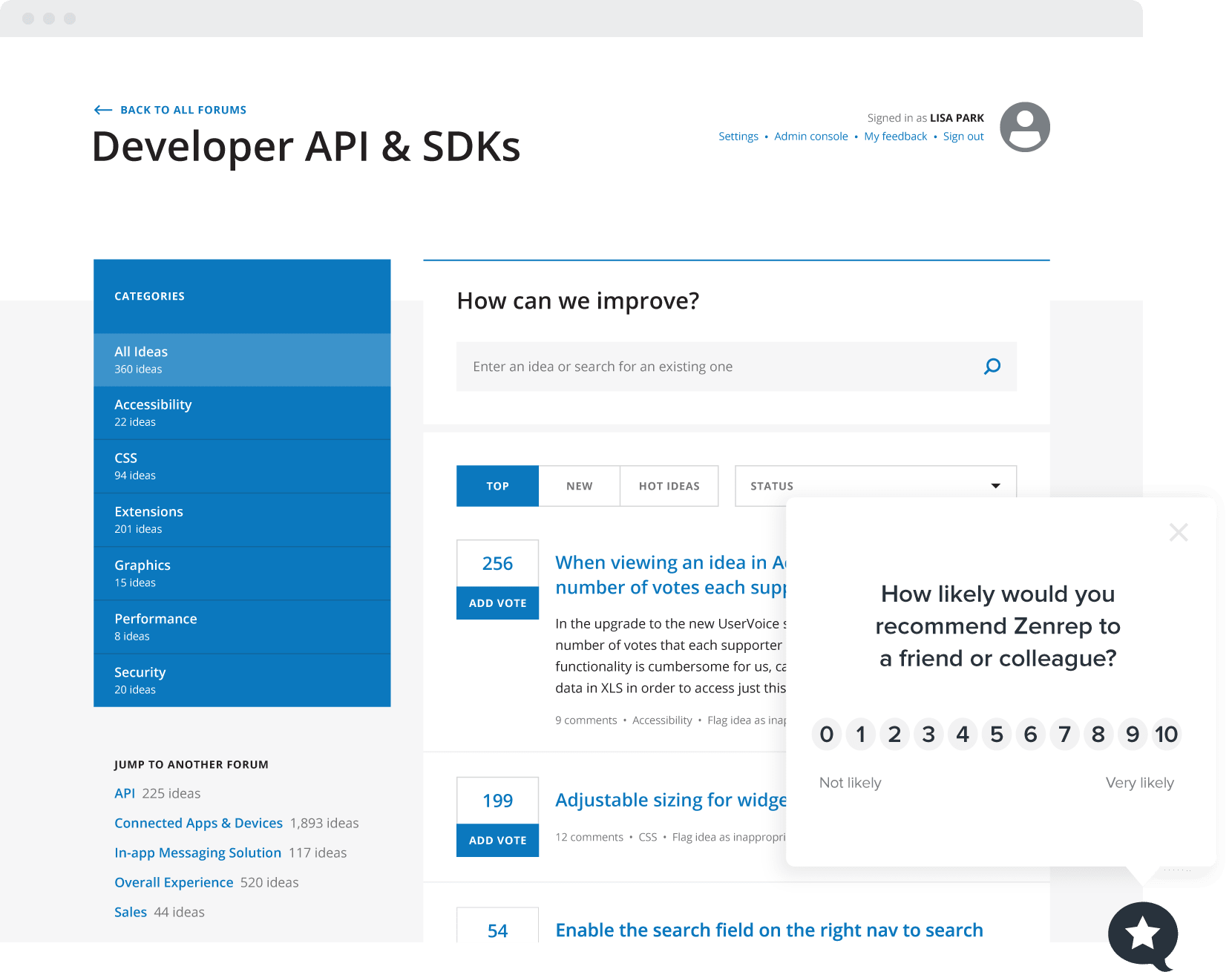 Image with missing alt attribute found on uservoice.com