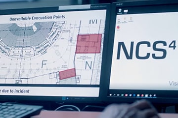 computer screens at NCS4