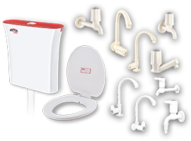 Plastic Bath Fittings Range