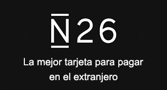 n26 mejor tarjeta pagar en el extranjero