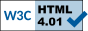 Valid HTML 4.01 Transitional