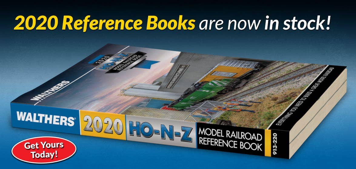 Walthers 2020 HO, N & Z Reference Book