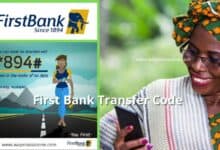 first bank transfer code