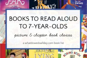 Books to read aloud to 7 year olds
