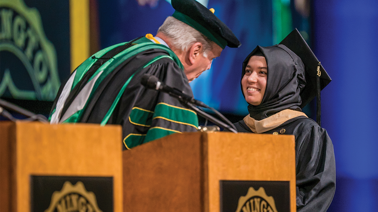 A Champion for International Students