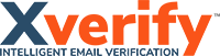 Logo of Xverify, real time email verification