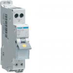 photo HAGER  Disjoncteur 1P+N 3kA C-20A connexion SanVis 1 Module