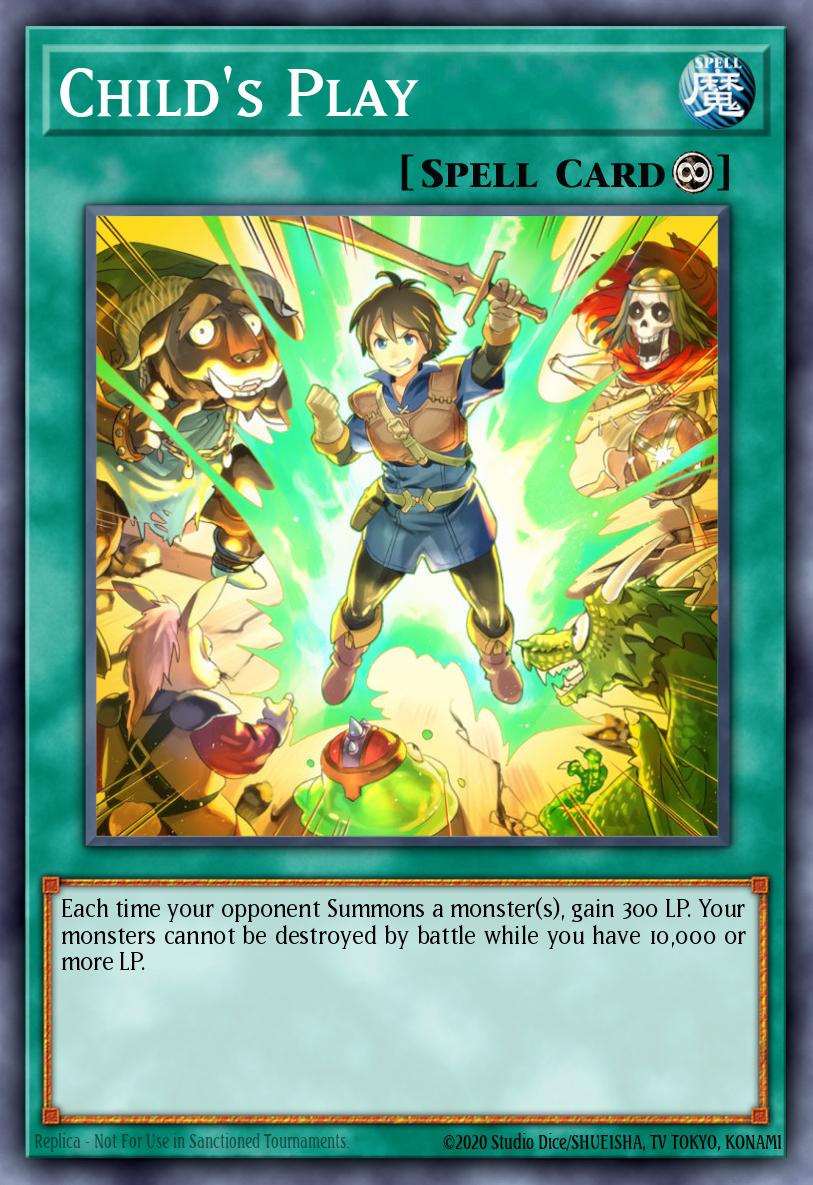 Image for Child's Play card.