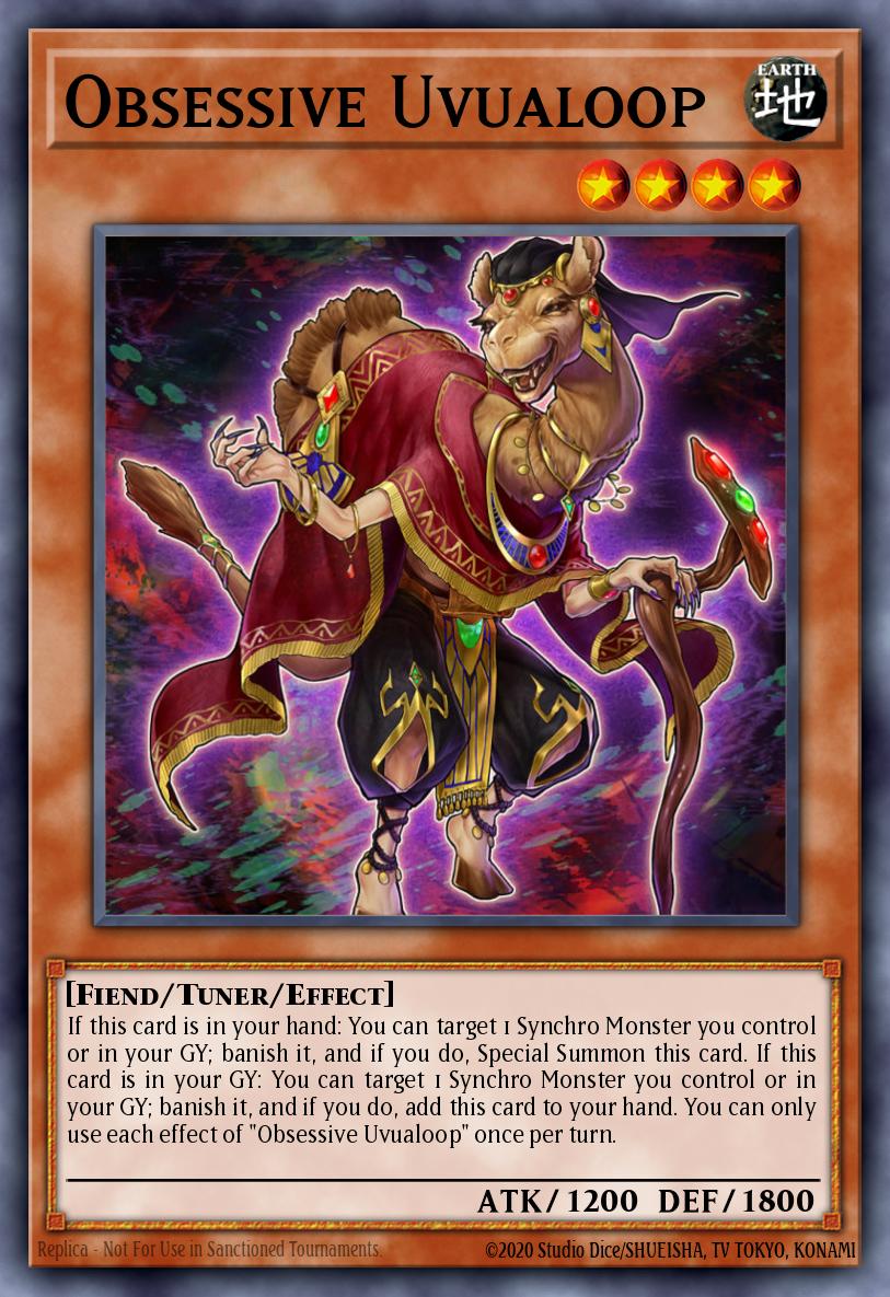 Image for Uvaloop of Obsession card.