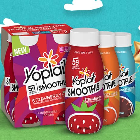 packages of yoplait smoothie flavors