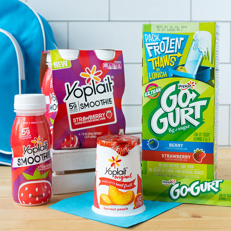 Yoplait product line up