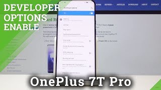 How to Unlock Developer Options in OnePlus 7T Pro - Developer Features