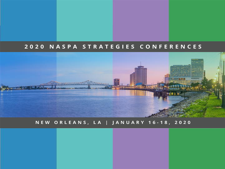 Strategies Colors against New Orleans, LA Skyline