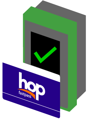 Hop reader