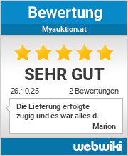 Bewertungen zu myauktion.at