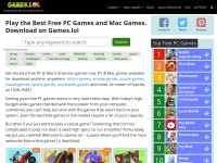 Desktop screenshot for games.lol