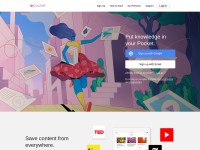 Desktop screenshot for getpocket.com