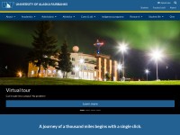 Desktop screenshot for uaf.edu