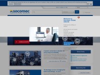 Desktop screenshot for socomec.com