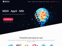 Desktop screenshot for advancedinstaller.com