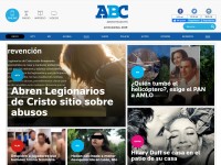 Desktop screenshot for abcnoticias.mx