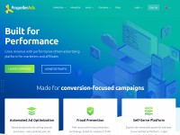 Desktop screenshot for propellerads.com