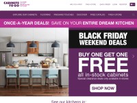 Desktop screenshot for cabinetstogo.com