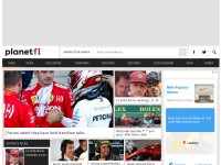 Desktop screenshot for planetf1.com