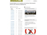 Desktop screenshot for quienhabla.mx