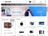 Desktop screenshot for x-kom.pl