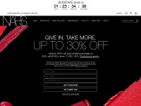 Desktop screenshot for narscosmetics.com