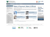 Desktop screenshot for officialpayments.com