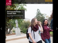 Desktop screenshot for iona.edu