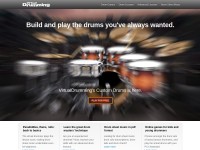 Desktop screenshot for virtualdrumming.com