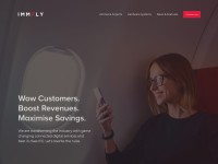 Desktop screenshot for immfly.com