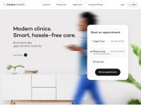 Desktop screenshot for carbonhealth.com