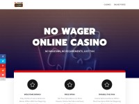 Desktop screenshot for nowagercasino.net