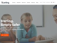 Desktop screenshot for sterlingcheck.com