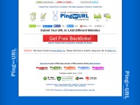 Desktop screenshot for pingmyurl.com