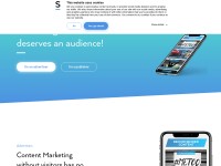 Desktop screenshot for strossle.com