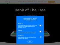 Desktop screenshot for bunq.com