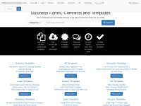 Desktop screenshot for allbusinesstemplates.com