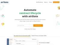 Desktop screenshot for airslate.com