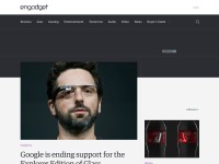 Desktop screenshot for engadget.com