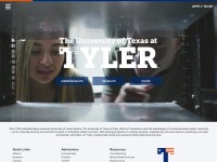 Desktop screenshot for uttyler.edu